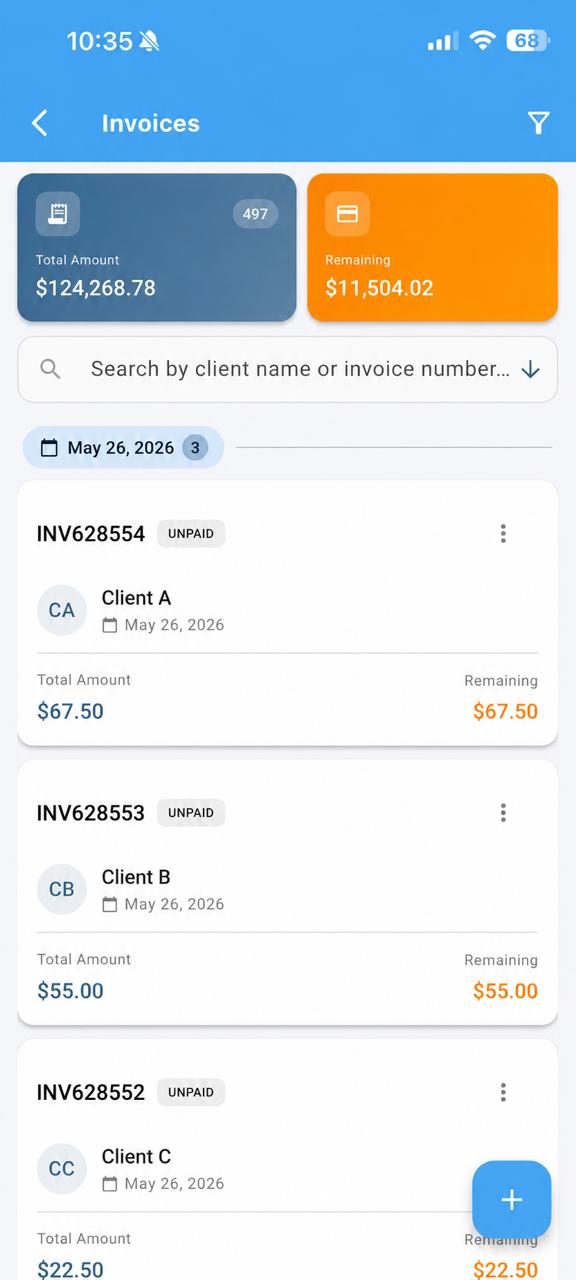Tijarati Pro invoices